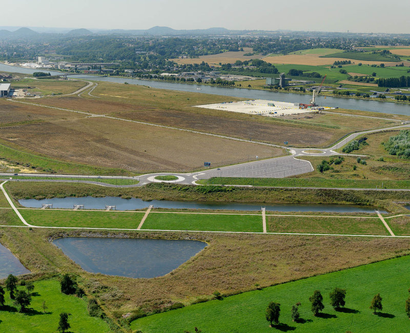 Plateforme multimodale à Hermalle-sous-Argenteau