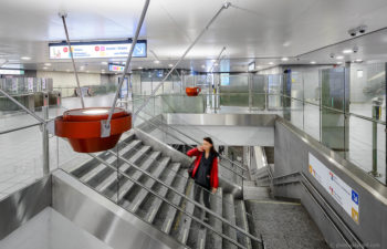 Station de métro Arts-Loi à Bruxelles