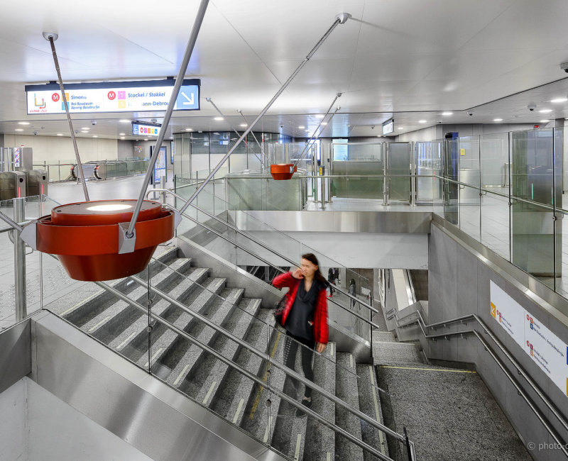 Station de métro Arts-Loi à Bruxelles