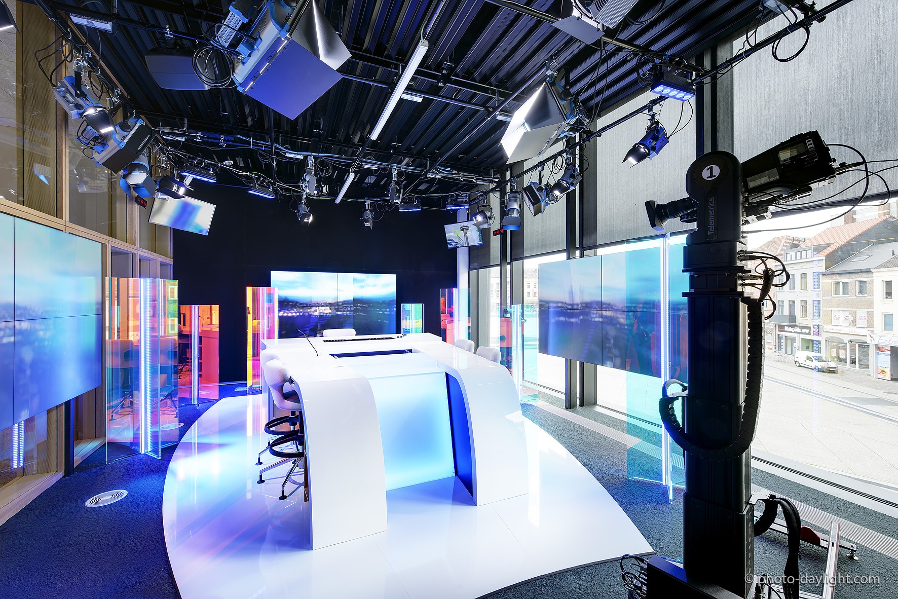 Bureau Greisch - Bâtiment audiovisuel RTBF Charleroi