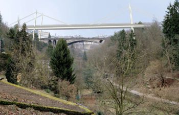 Doublement du pont Adolphe à Luxembourg