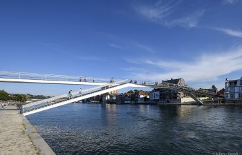Passerelle sur la Meuse à Namur – « L&rsquo;Enjambée »