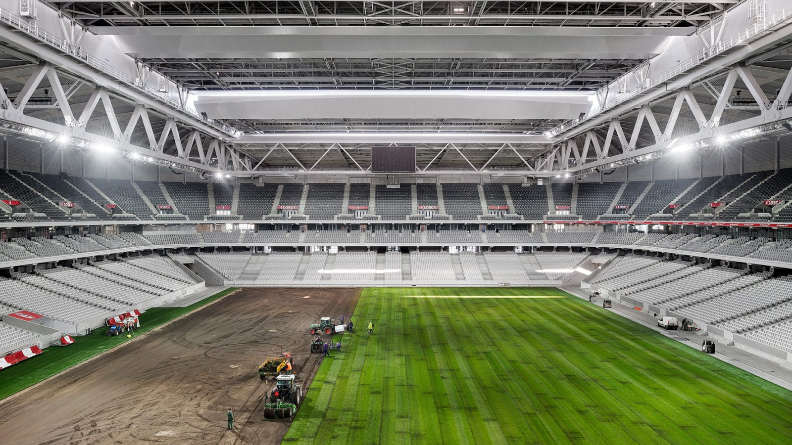 Grand stade Pierre Mauroy à Lille
