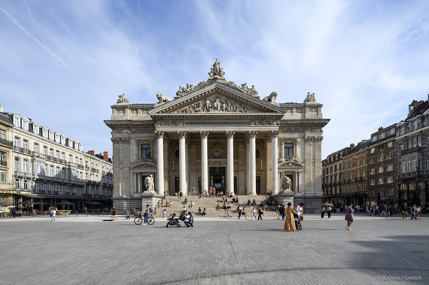 Réaffectation de la Bourse de Bruxelles en «Belgian Beer World»