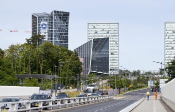 Infinity sur le plateau du Kirchberg au Luxembourg