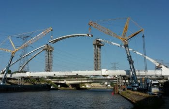 Renouvellement de 7 ponts sur le canal Albert