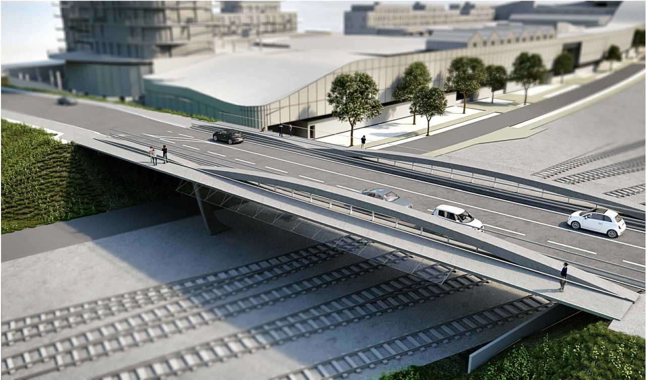 Boulevard urbain d’entrée de Tubize