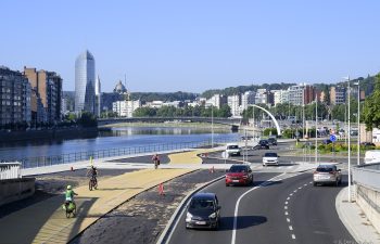 Aménagement d’un corridor mode doux en rive gauche  de la Meuse à Liège