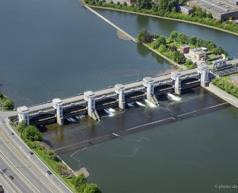 Rénovation du barrage de Monsin