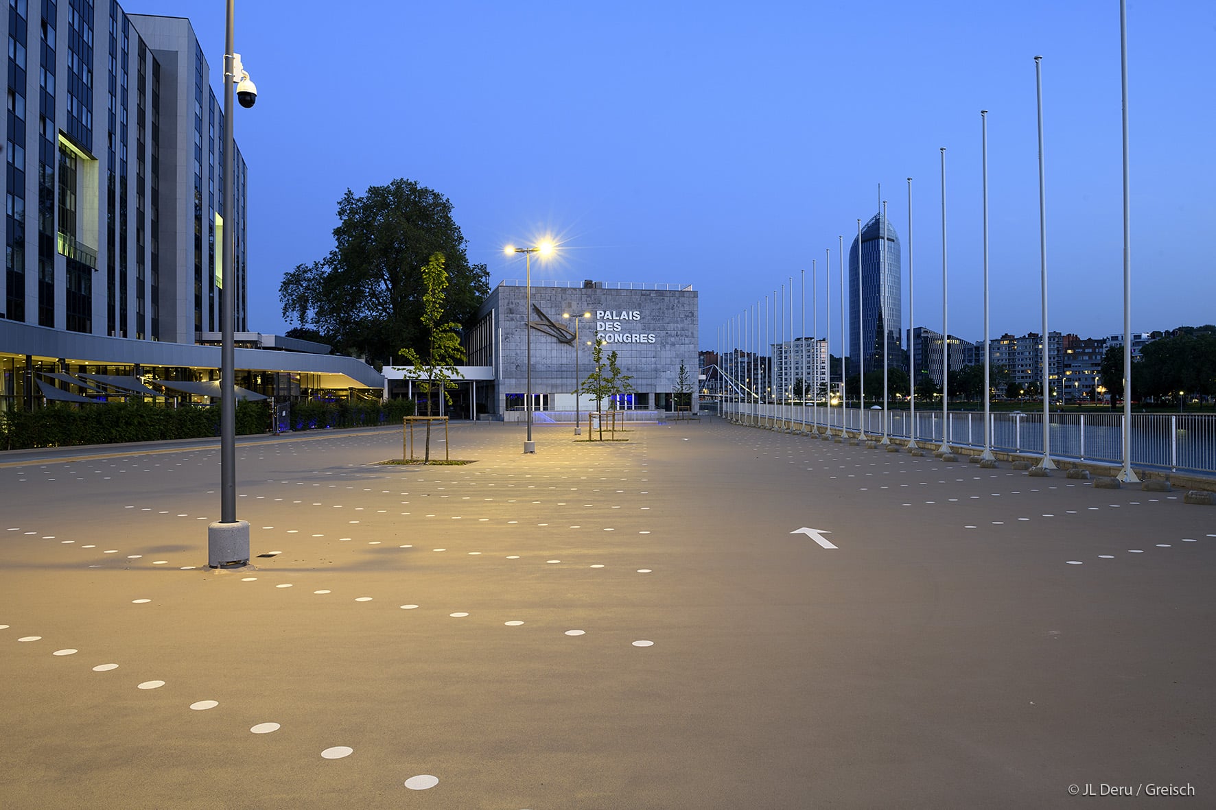Palais des Congrès de Liège – Réfection du parking et des abords