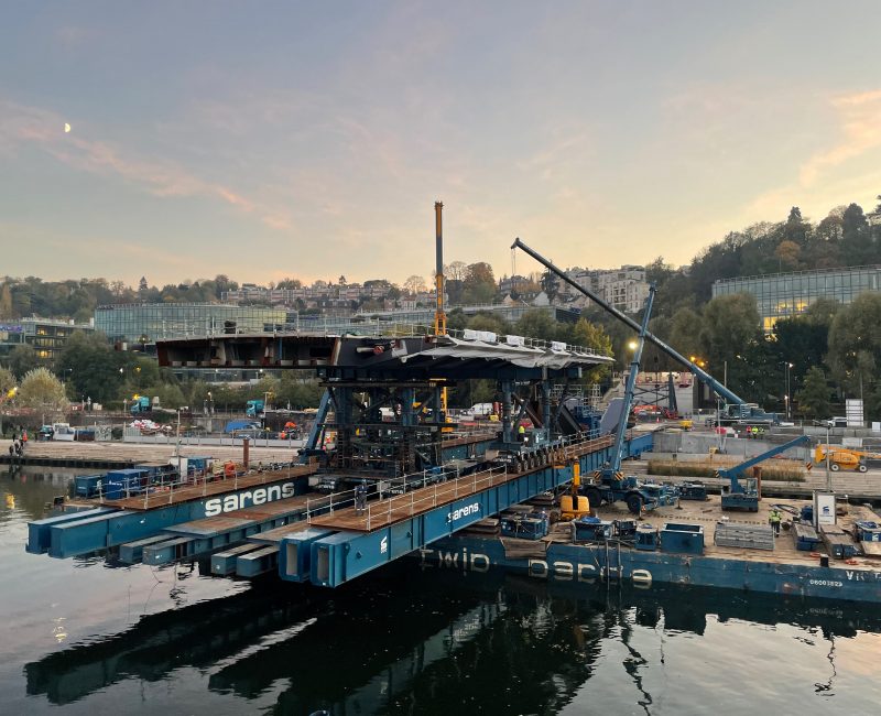 Remplacement du pont Seibert à Paris
