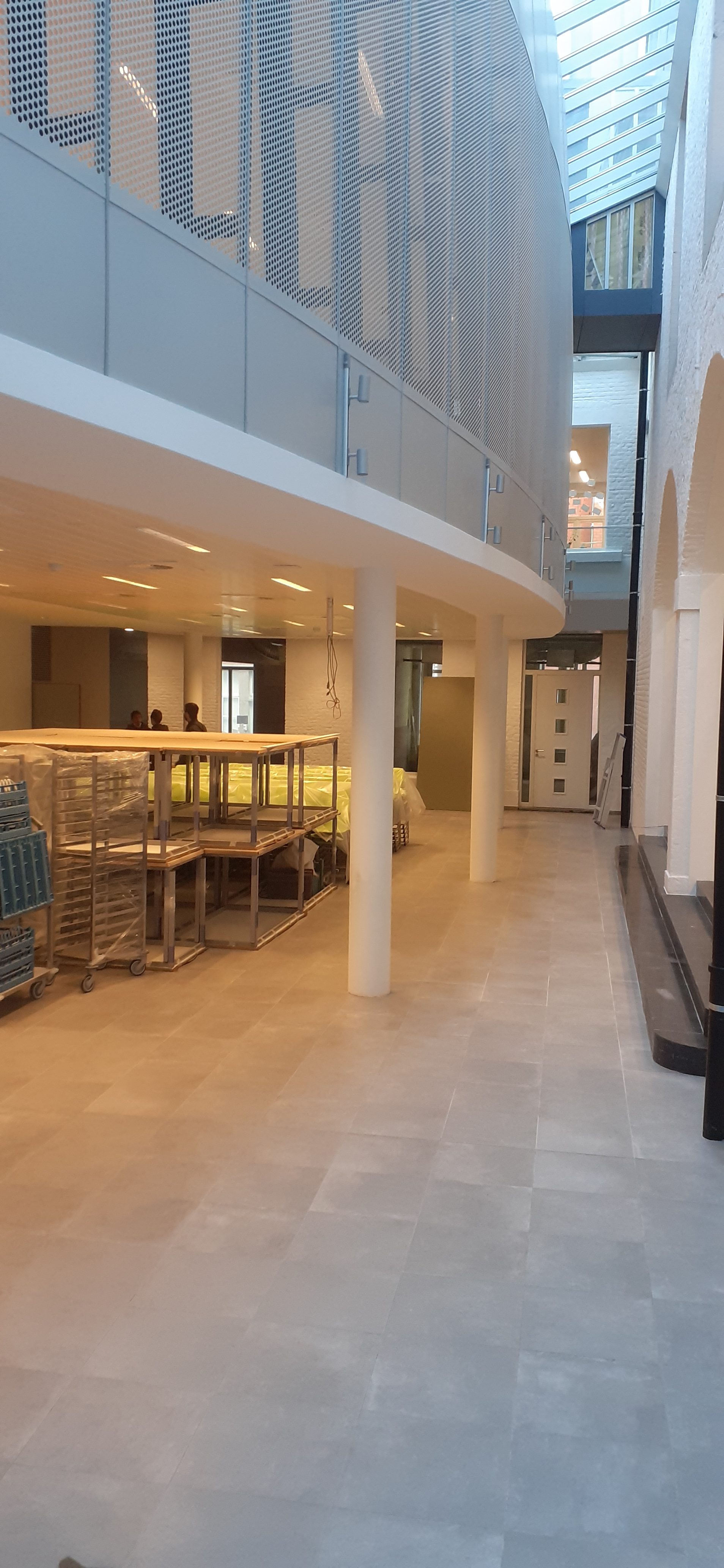 Bureau greisch Communauté Scolaire SainteMarie à Namur Aménagement