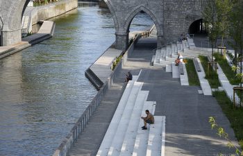Liaison Seine-Escaut Mise à gabarit de l’Escaut dans la traversée de Tournai_Aménagements urbains