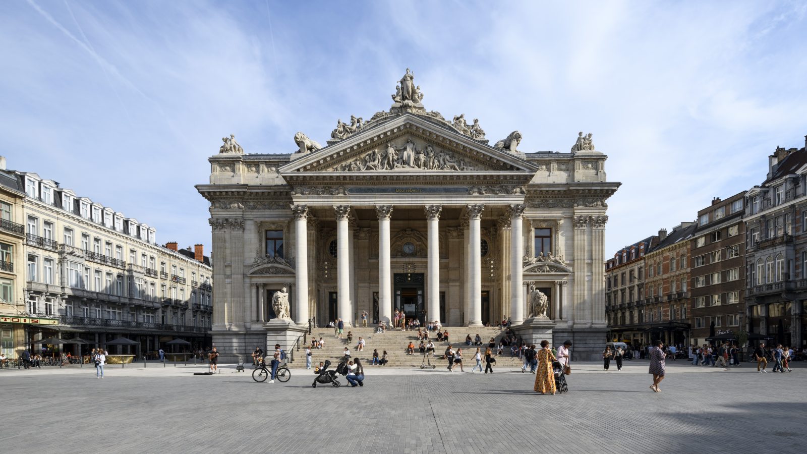 Herbestemming van de Beurs van Brussel tot de “Belgian beer World”
